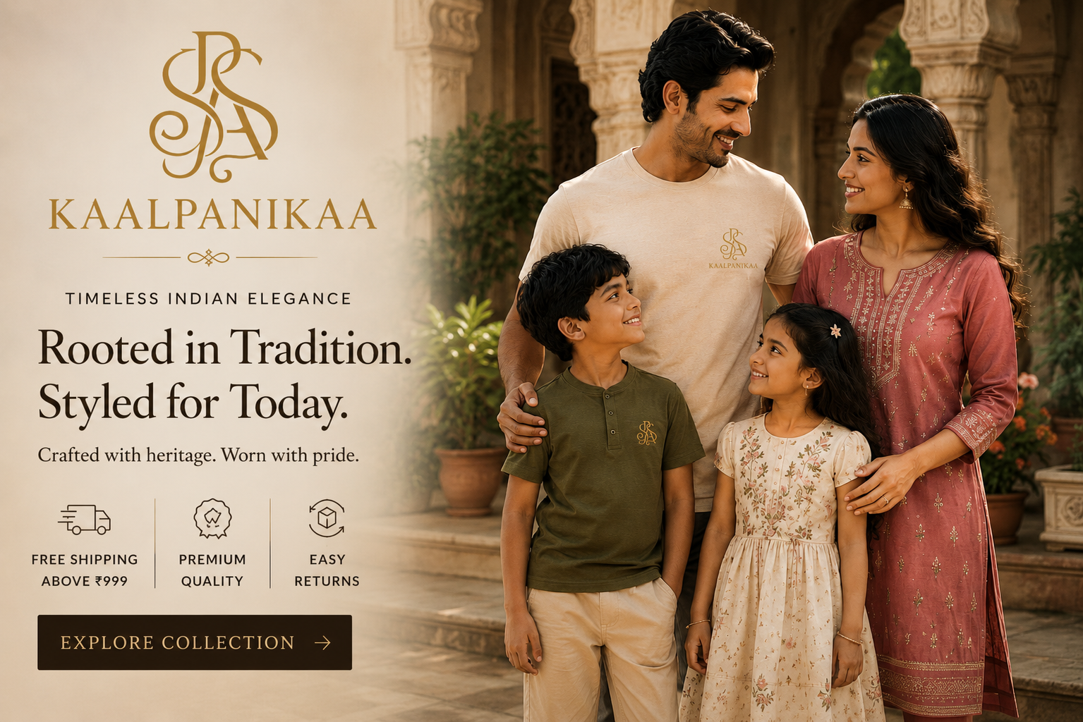 Rooted in tradition. Designed for today.