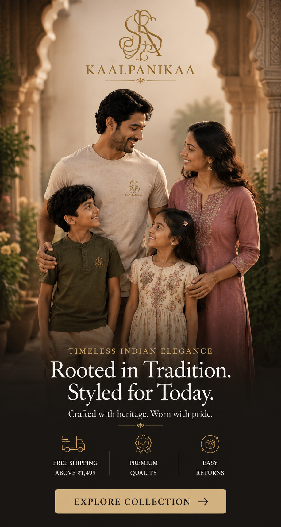 Rooted in tradition. Designed for today.